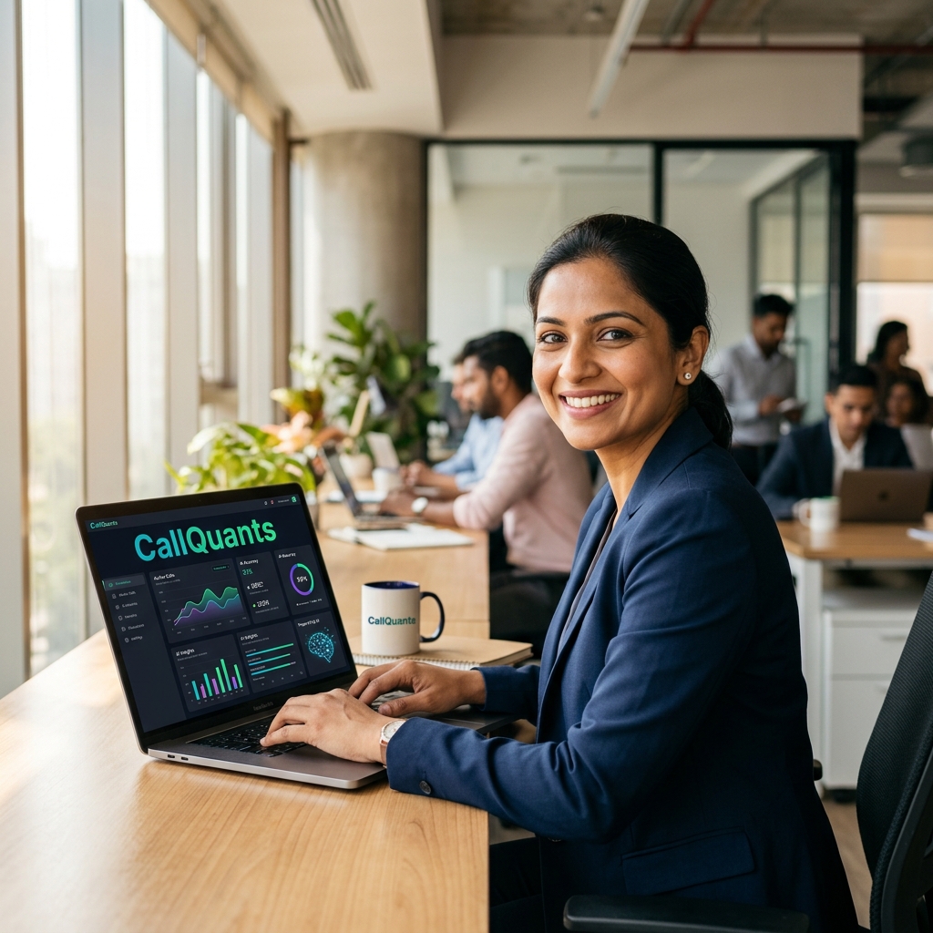 CallQuants AI Voice Agent Dashboard