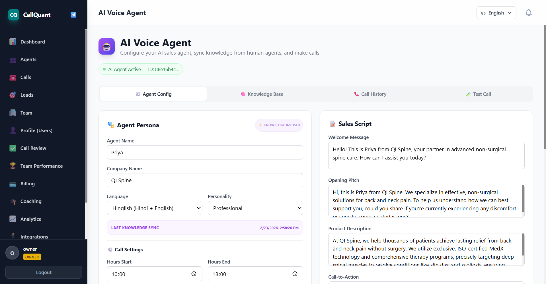 AI Voice Conversations